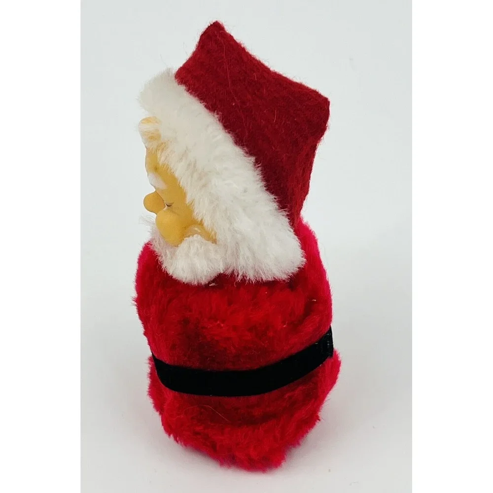 Vintage Santa Claus Hugger Clip-on Grabber Pencil Pen Holder Figure Ornament